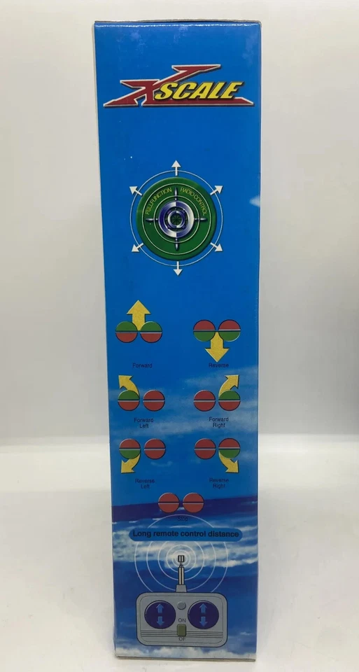 XScale Micro RC Speed Boat 1:64 Scale 49MHz Radio Control Dual Propellers - Image 4 of 4