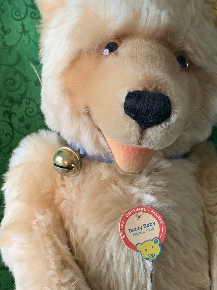 Steiff Teddy Baby Jointed Blonde Mohair 13