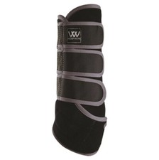 Woof Wear Training Wrap-M-Black/Brushed Steel Medium boots dressage