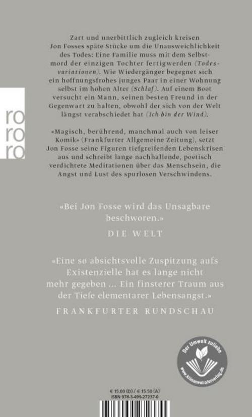 Thumbnail - Ich Der Wind Jon Fosse