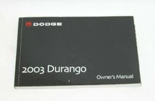 2003 Dodge Durango Factory Original Glovebox Owners Manual Book