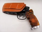 Blade Runner Tomenosuke Blaster Brown Hard Leather Holster ONLY Japan New