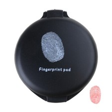 Thumb Print Ink Pad Quick Dry Fingerprint Ink Pad for Identification Security