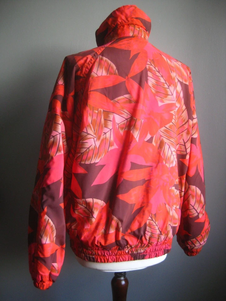 BELFE Vintage RETRO SKI JACKET pink peach 10 12 14 80s 90s puffer Y2K autumn - Image 2 of 4