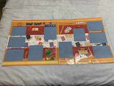 1st Grade 2-12 x 12 premade scrapbook pages