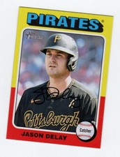 2024 Topps Heritage Jason Delay #233 Pittsburgh Pirates