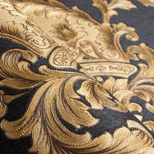 1M Embossed Texture Wallpaper Metallic 3D Damask Wall Roll Washable PVC Decor - Picture 3 of 8