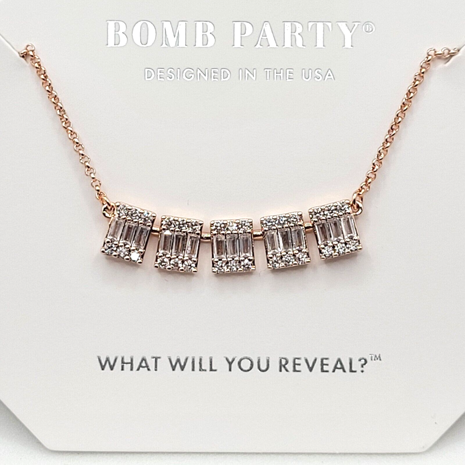 Bomb Party, Jewelry, Bomb Party November Birthday Collection 222 A New  Vibe Necklace