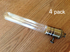 4X Vintage Style Edison 40W Light Bulb E27 Base US-based T185