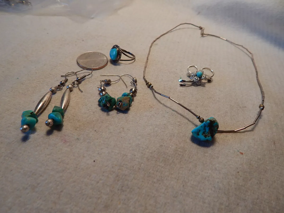 Used turquoise best sale jewelry