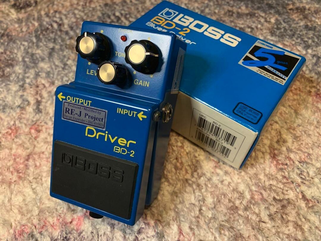 BOSS BD-2 Blues Driver ANALOGMAN MOD Guitar Effects Pedal