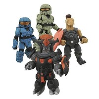 Halo 3 Minimates Series 2 Mini Figure 4-pack Dst Toys Box Set Dst Toys on sale Halo 3 Minimates Series 2 Mini Figure 4-pack Dst Toys Box Set Dst Toys on sale