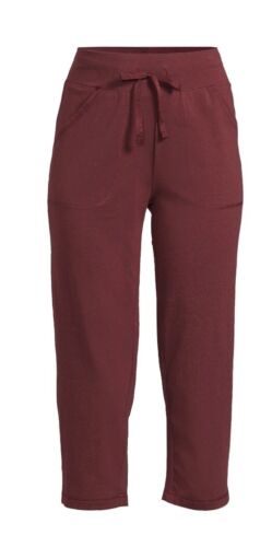New Athletic Works Womens Core Knit Capris Size M(8-10)
