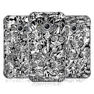 HEAD CASE DESIGNS DOODLE VOODOO DOLLS SOFT GEL CASE FOR SAMSUNG PHONES 4