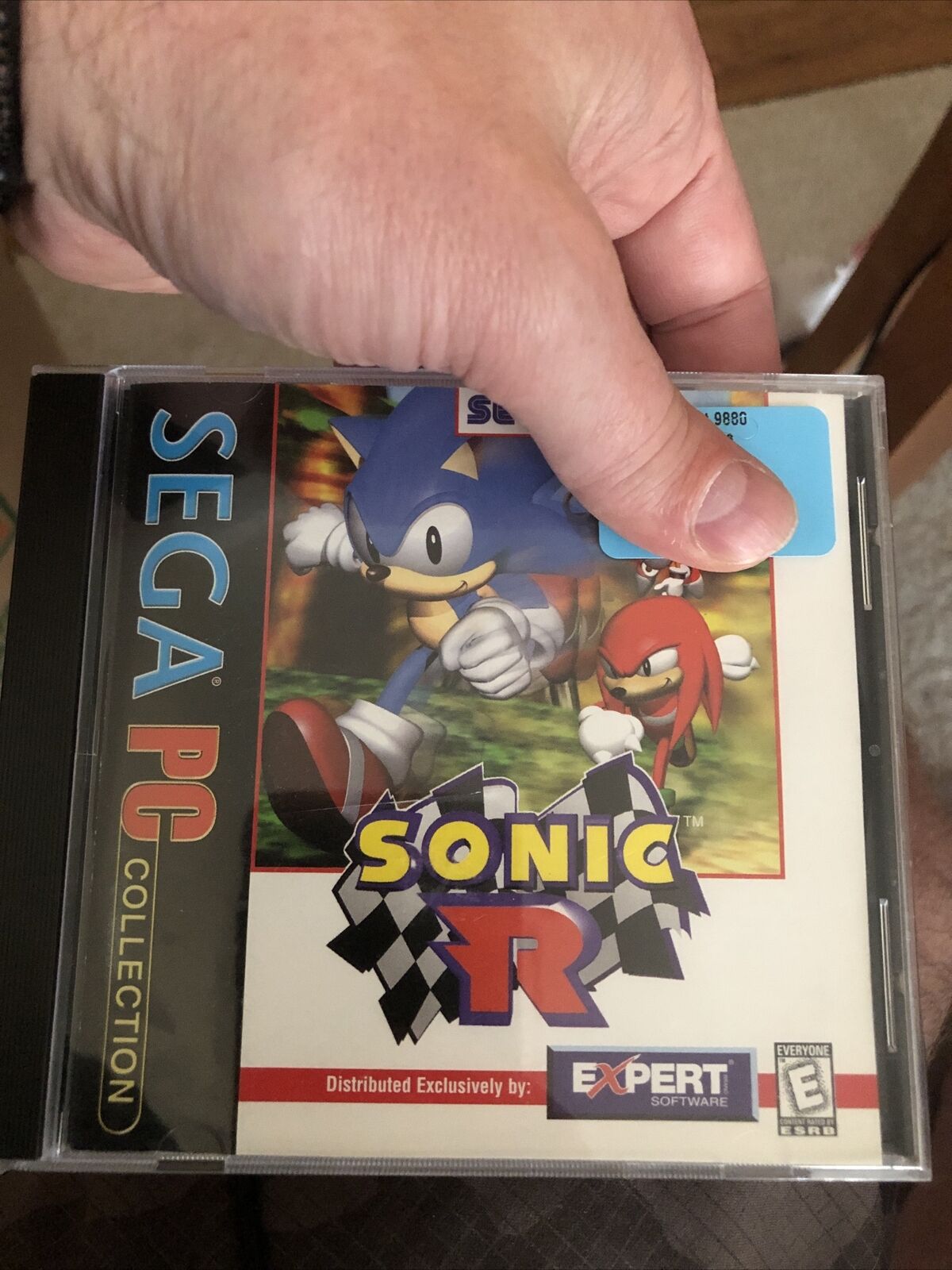 CD-ROM ~ SEGA ~ Sonic R ~ Expert Software ~ E ~ 1999 ~ !Gr8 Shape!