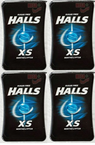 HALLS XS Mentho-Lyptus (Mentho-Lyptus Sugar-Free Candy) 15g - Picture 3 of 5