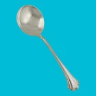 Sterling REED & BARTON Cream Soup Spoon ENGLISH CHIPPENDALE ~no mono ~exc cond