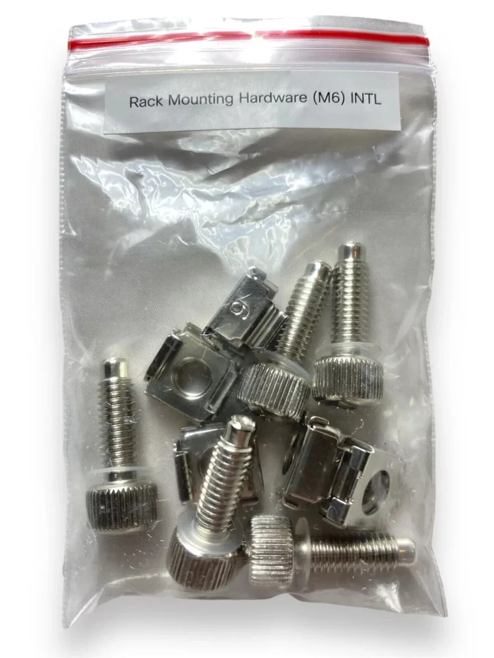 CISCO MERAKI RACK MOUNTING HARDWARE SCREW KIT - M5 - M6 - 12/24 - WASHERS *NEW* - Image 4 of 4