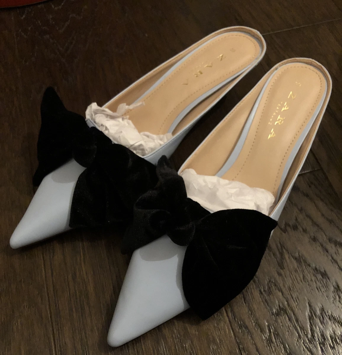 Best Bet: Zara Kitten Heels With a Bow