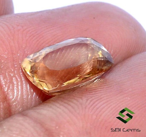 11x7.50 mm Certified Natural Morganite Cushion Cut 3.05 CTS Best Quality Gems - Picture 3 of 11