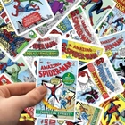 40 Amazing Spider Man Skateboard Stickers Vinyl Laptop Decals Collection Sticker