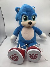 Build A Bear Sonic The Hedgehog 2019 Plush Toy Stuffed Animal 17" SEGA BAB