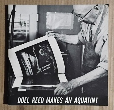 Doel Reed Makes An Aquatint Book 1965 Art Museum Of New Mexico Paperback