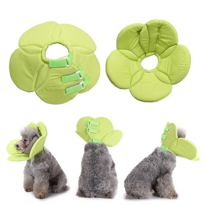 Pet Dog Recovery Halsband Stoff Wunde Heilung Schutzkegel Elisabethanisches