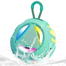 Portable Bluetooth Speaker, IPX7 Waterproof Shower Speaker, Wireless Outdoor ...