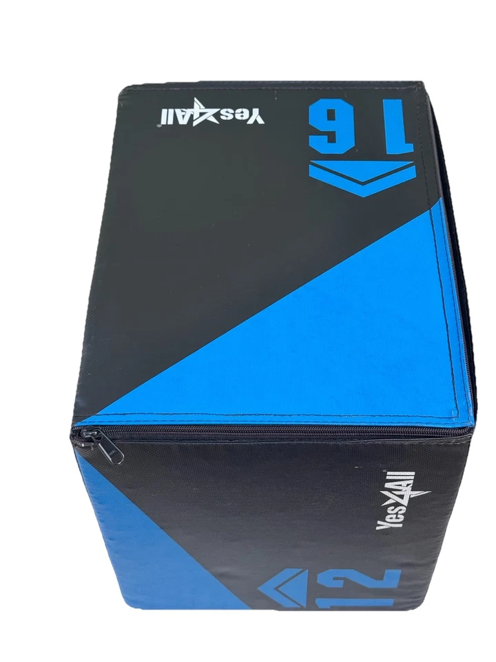 Yes4All Soft 3 em 1 - 16" X 14" X 12" caixa de salto piométrica de espuma exercício de treino  - Imagem 3 de 4