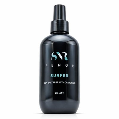Surfer Sea Salt Spray für Haare  250 ml  Meersalz Spray Effekt mit Rizinusöl ...