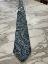Bolgheri Rara Cravatta Da Collezione 100% Seta Stampata Molto Fine Silk Tie 10cm