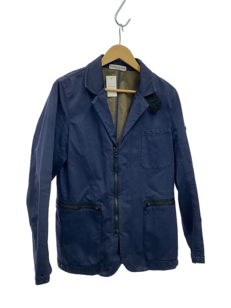 Giacca Stone Island sartoriale cotone blu navy taglia S tinta unita 5515A0621 #EG ADA
