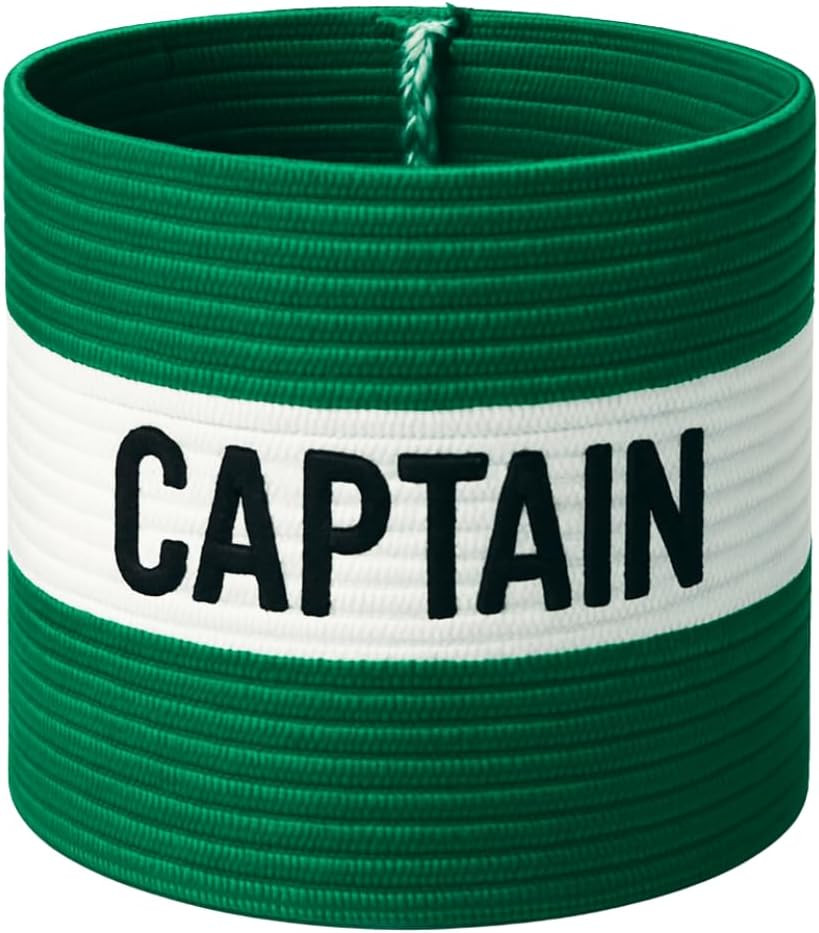 Brassard de capitaine de football adulte et junior en 5 coloris
