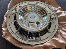1959 59 Original Cadillac Eldorado Hubcap 1 Restored With New Medallion - Obc