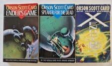 Orson Scott Card Ender's Game Trilogy Speaker For The Dead Xenocide 1st Editions