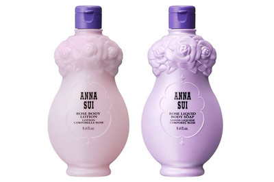ANNA SUI Rose Liquid Body soap and Body Lotion 8.4fl.oz. 240ml Moisturizing JP