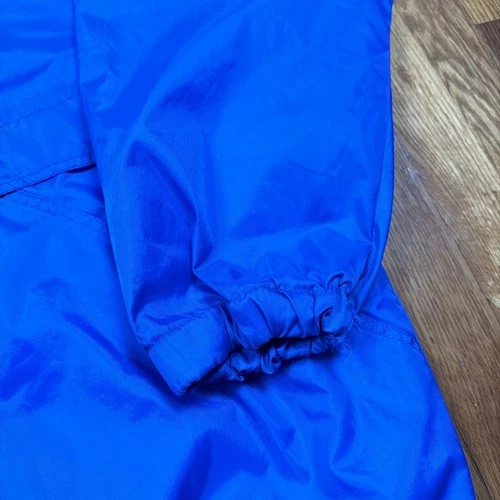 Vintage 90s Currentseen Jacket Mens 2XL Blue Lined Wind Breaker Nylon Pockets image 11