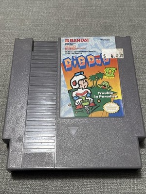 Dig Dug II 2 Trouble in Paradise (Nintendo Entertainment System NES) Cart Only