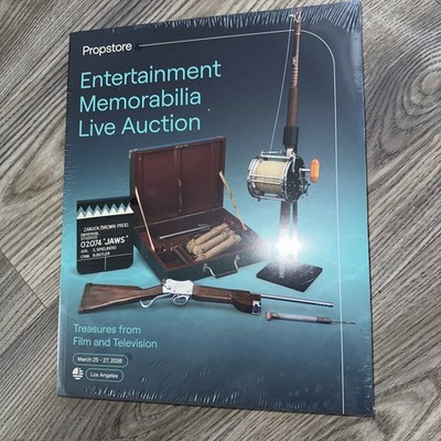 Propstore Entertainment Memorabilia Live Auction Catalog March 2026 LA Prop NEW