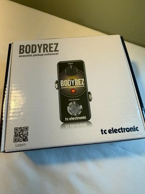 TC Electronic BodyRez Analog Acoustic Guitar Pickup Enhancer Pedal