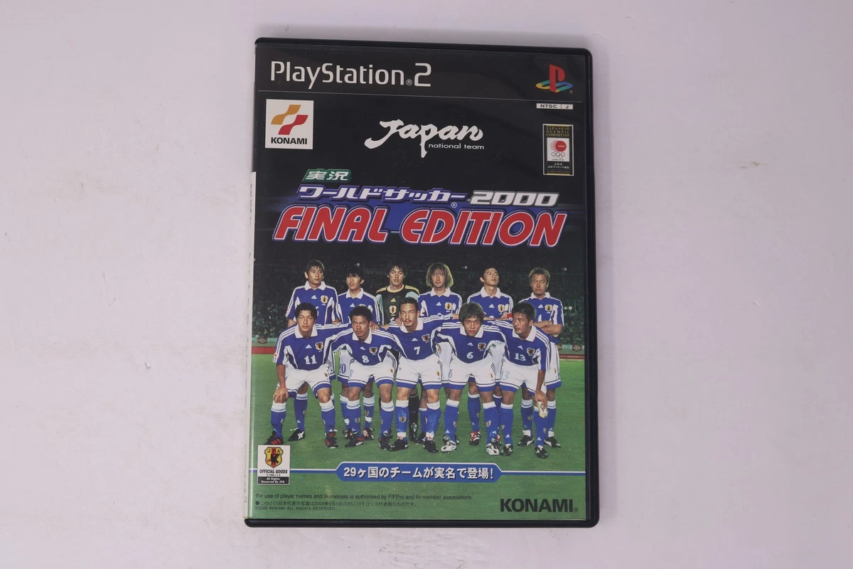 Sony PlayStation 2 NTSC-J (Japan) Soccer 2000 Released Video Games