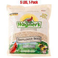 Wagner's 57075 Safflower Seed Wild Bird Food, 5 Pound Pack of 1 