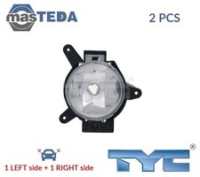 19-0980-01-2 FOG LIGHT LAMP PAIR TYC 2PCS FOR CHEVROLET SPARK 1L,1.2L