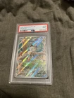 Meowth 106/094 Illustration Rare Pfl En-phantasmal Flames Pokemon PSA 9