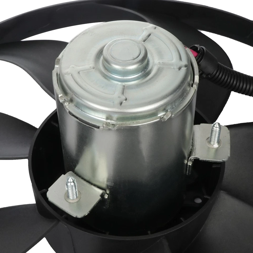 Aluminum Radiator & Cooling Fan Kit For 1999-02 2003 2004 Volkswagen Golf Jetta Foto 3 de 4