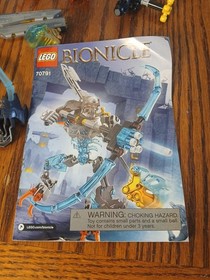 Lego Bionicle 70791 Skull Warrior 2015  instructions  Incomplete