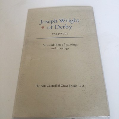 Joseph Wright of Derby . 1734-1797 . Rare vintage leaflet . Fast Free shipping