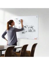 Magnetic Glass Whiteboard Wall-Mounted Dry Erase Board