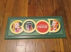 COCA-COLA "Drink Coca-Cola GOOD" Sign Wall Hanging Vintage Graphic Design